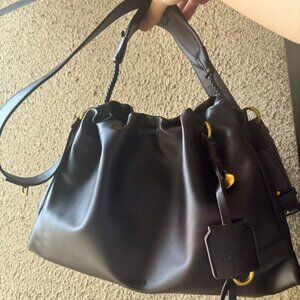 Songmont Handbag Crossbody Shoulder Bag Ebony